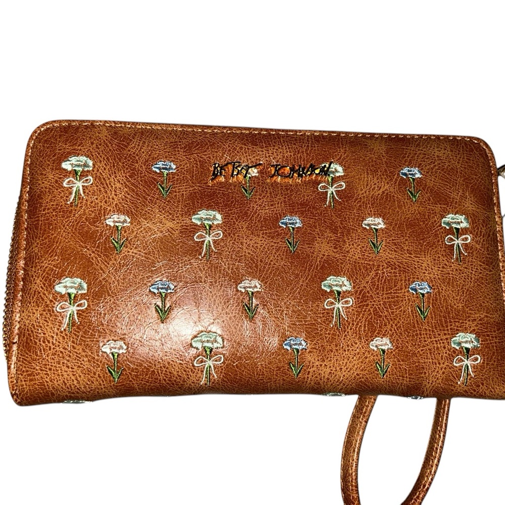 Brown Floral Betsey Johnson Women's Bag